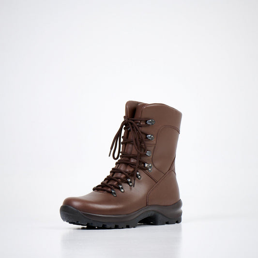 739 Samelin Military Boots Winter - Tumman ruskea
