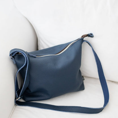 Anet L shoulder bag - Dark Blue